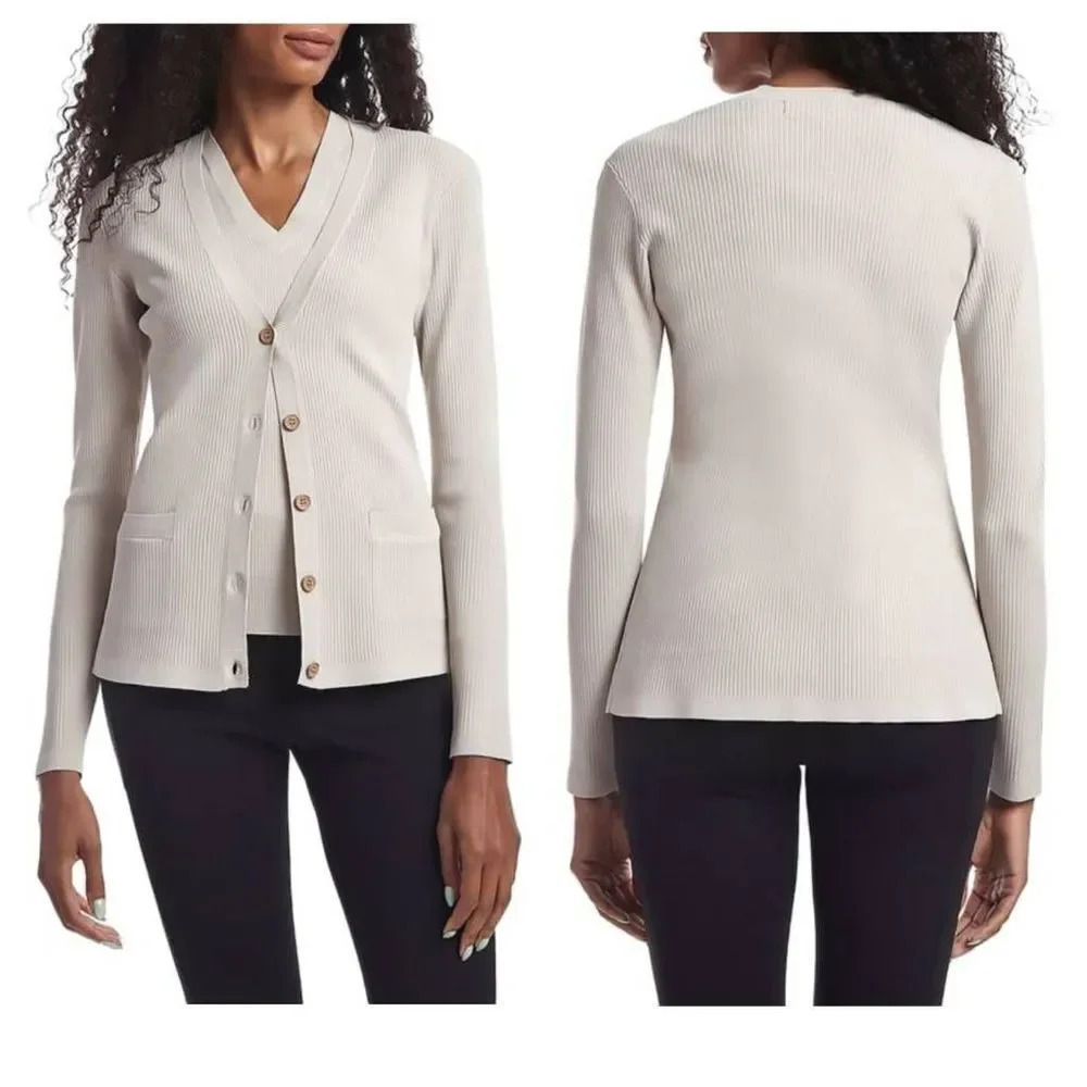 NWOT Capsule 121 Cunningham Ribbed Cardigan Sz XL